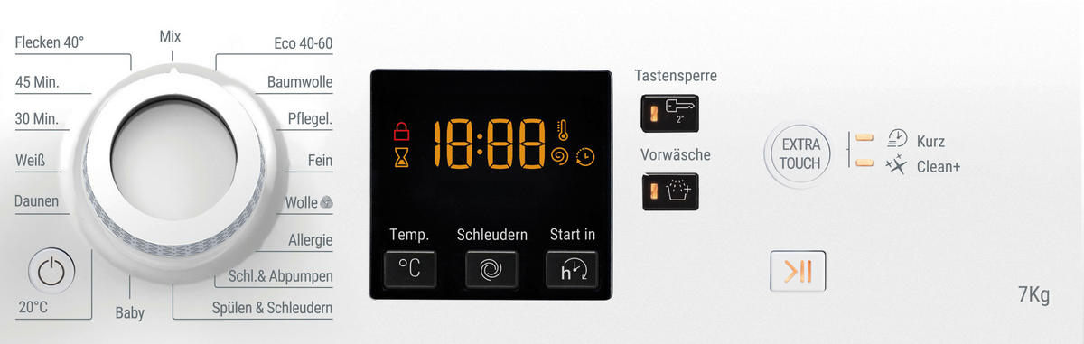 WASCHMASCHINE BW 719 B  - Weiß, Trend (59,5/85/54cm) - Bauknecht
