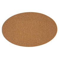 PODMETAČ ZA LONAC  - prirodne boje, Basics, drvo (34/21/1cm)