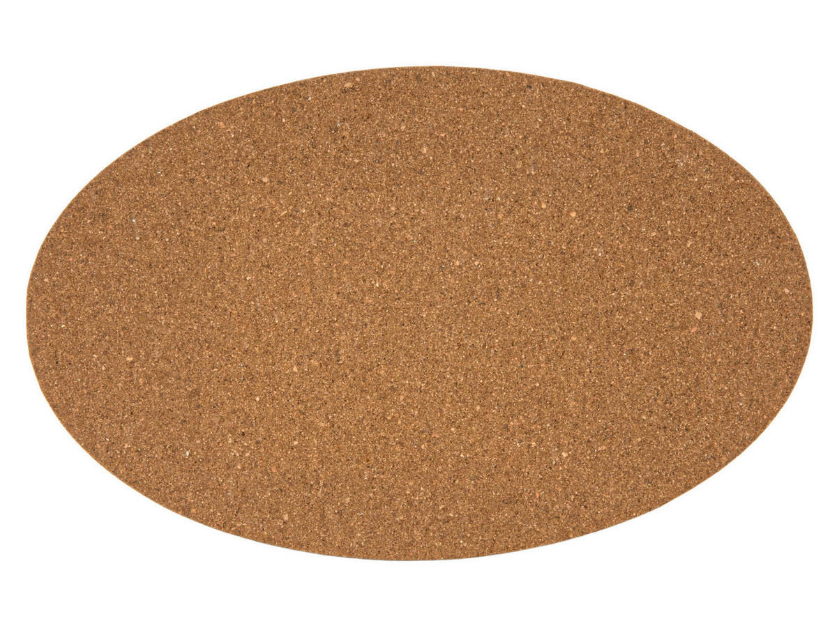 PODMETAČ ZA LONAC  - prirodne boje, Basics, drvo (34/21/1cm)