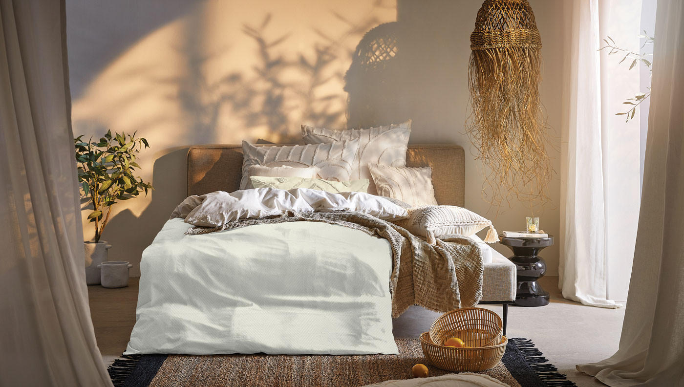 PREKRIVAČ 150/220 cm bež - bež, Osnovno, tekstil (150/220cm) - Esposa