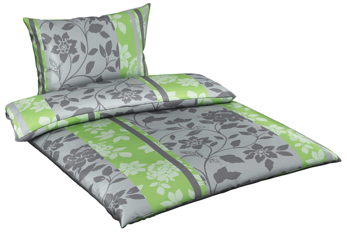 POSTELJINA VLORA 140/200 cm mikrovlakno zelena  - zelena, Konvencionalno, tekstil (140/200cm) - Boxxx