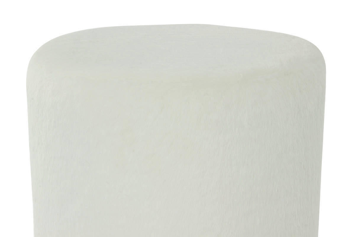 HOCKER Weiß  - Weiß, MODERN, Kunststoff (36/44/36cm) - Kayoom