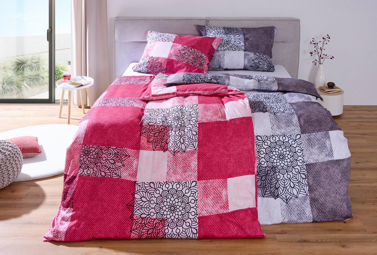 POSTELJNINA KALIO 140/200 cm saten pink  - pink, Design, tekstil (140/200cm) - Esposa