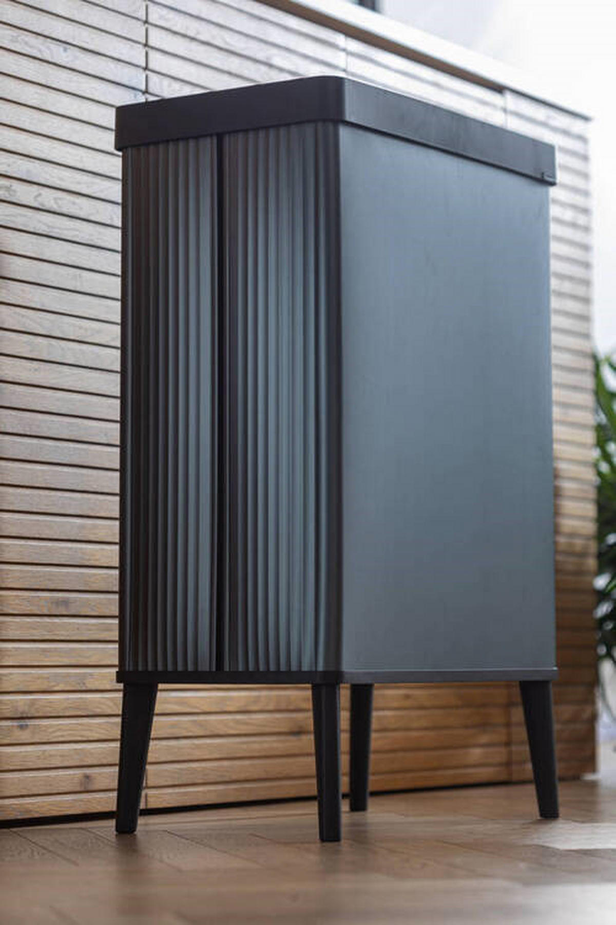 ABFALLEIMER 54 l  Kunststoff  - Altrosa, Basics, Kunststoff (26,5/68,7/43,5cm) - Curver