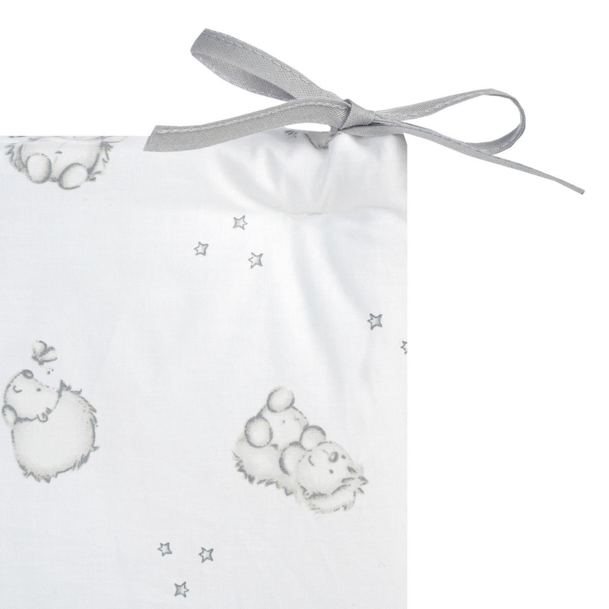 GITTERBETTSET - Weiß, Basics, Textil (100/135cm) - Julius Zöllner