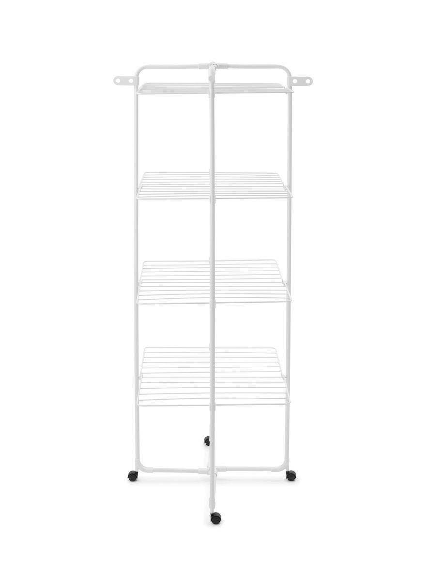 VERTIKÁLNY SUŠIAK NA BIELIZEŇ - biela, Basics, kov (76.2/73.7/163cm) - Brabantia