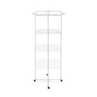 VERTIKÁLNY SUŠIAK NA BIELIZEŇ - biela, Basics, kov (76.2/73.7/163cm) - Brabantia