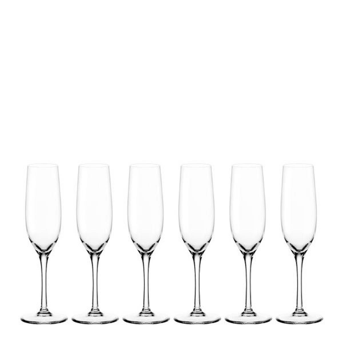 GLÄSERSET Ciao+ 6-teilig  - Klar, Basics, Glas (21,9/23,2/14,6cm) - Leonardo
