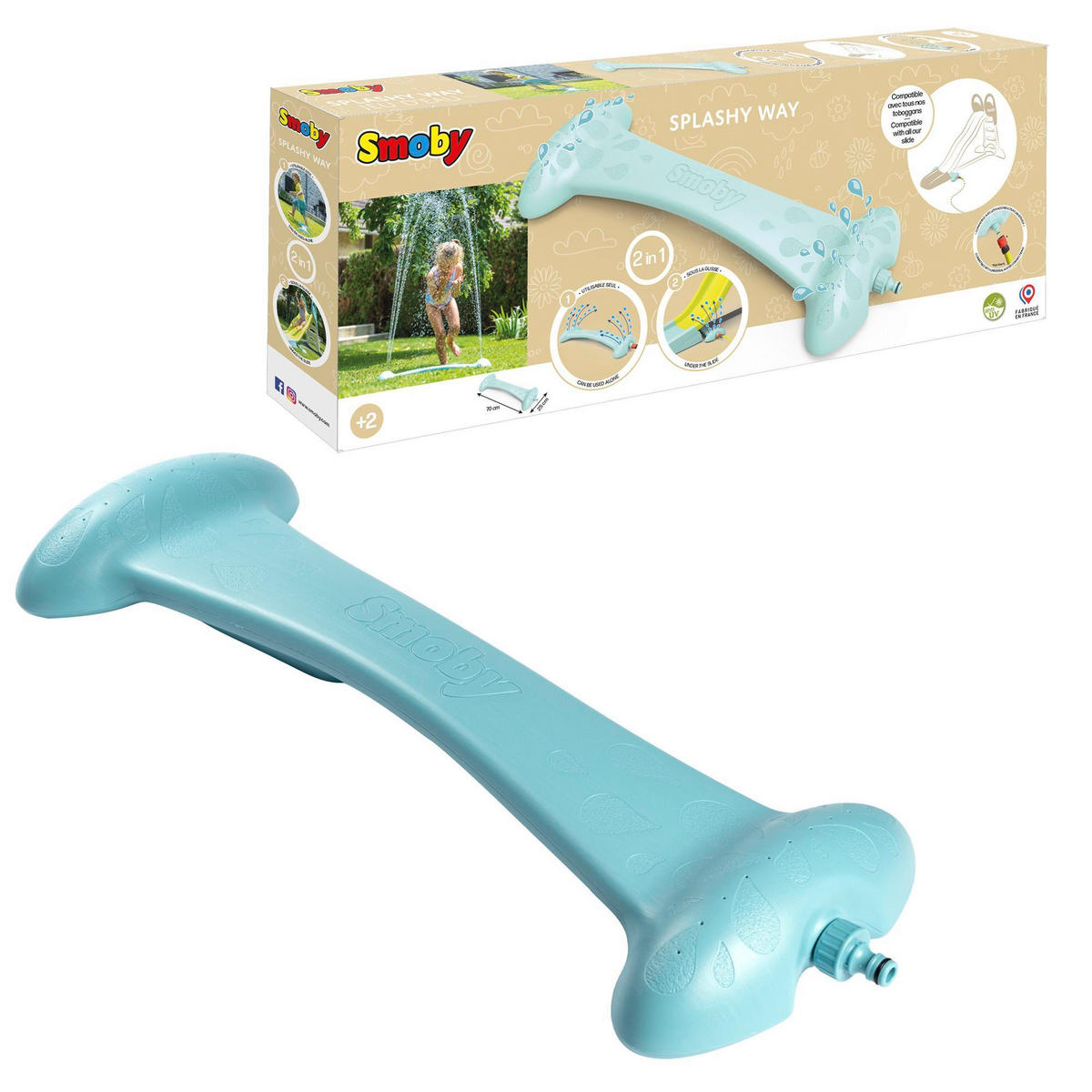 WASSERFONTÄNE  - Multicolor, Basics, Kunststoff (8,10/70/26,30cm) - SMOBY