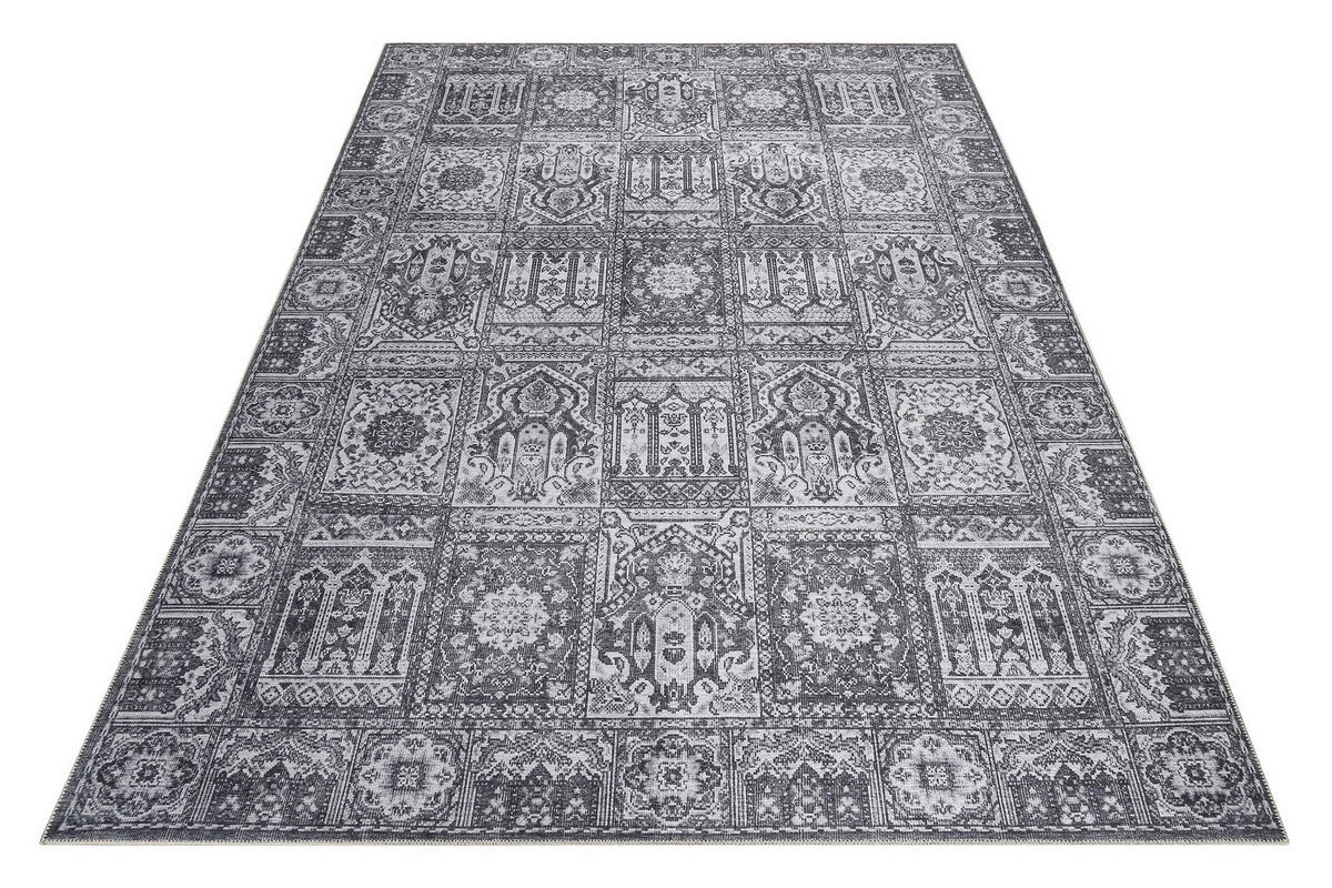 FLACHWEBETEPPICH 120/170 cm Fresh Bachtiar Grau  - Grau, Design, Textil (120/170cm) - WECON HOME