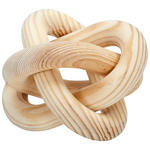 SKULPTUR - Naturfarben, Trend, Holz (15/15cm) - Ambia Home