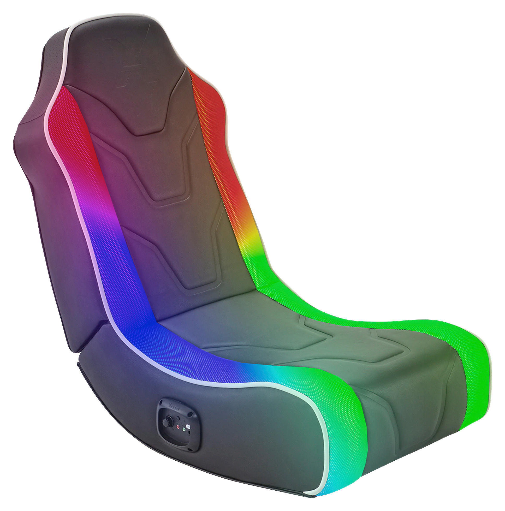 GAMINGSESSEL Schwarz Kunststoff, Textil   - Schwarz, MODERN, Kunststoff/Textil (42/68/74cm) - X Rocker