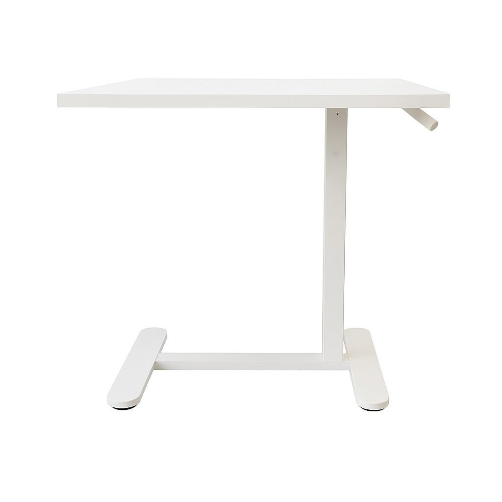 BEISTELLTISCH Weiß rechteckig  - Weiß, MODERN, Holzwerkstoff/Kunststoff (70/64-108/40cm) - Livetastic