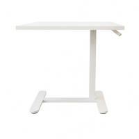 ODKLÁDACÍ STOLEK, bílá - bílá, Moderní, kov/kompozitní dřevo (70/64-108/40cm) - Livetastic