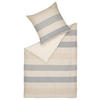 WENDEBETTWÄSCHE E-Benno Satin 155/220 cm  - Beige/Multicolor, Basics, Textil (155/220cm) - Esprit