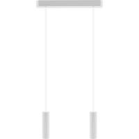 ZÁVESNÉ SVIETIDLO, 37/3.4/150 cm  - biela, Design, drevo (37/3.4/150cm)