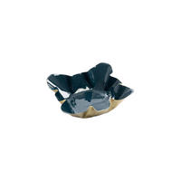 DEKOSCHALE - Blau/Goldfarben, LIFESTYLE, Metall (31/11/31cm)