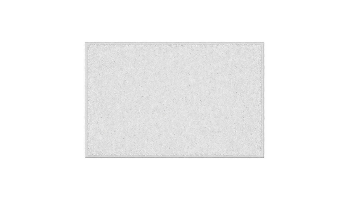 BADEMATTE Weiß 50/80 cm  - Weiß, Basics, Kunststoff/Textil (50/80cm) - Grund