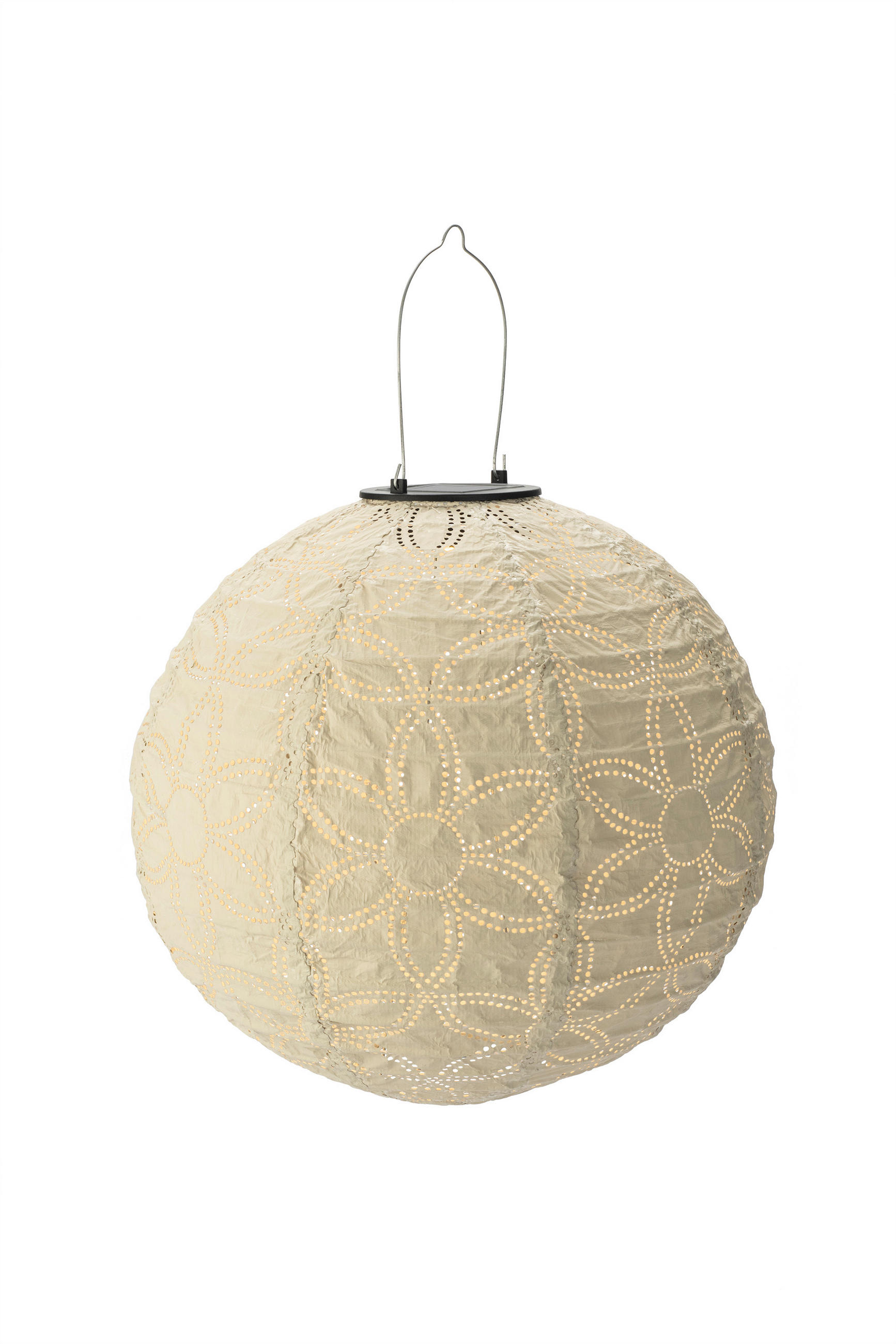 SOLARLEUCHTE - Sandfarben, Basics, Kunststoff (30cm) - STT