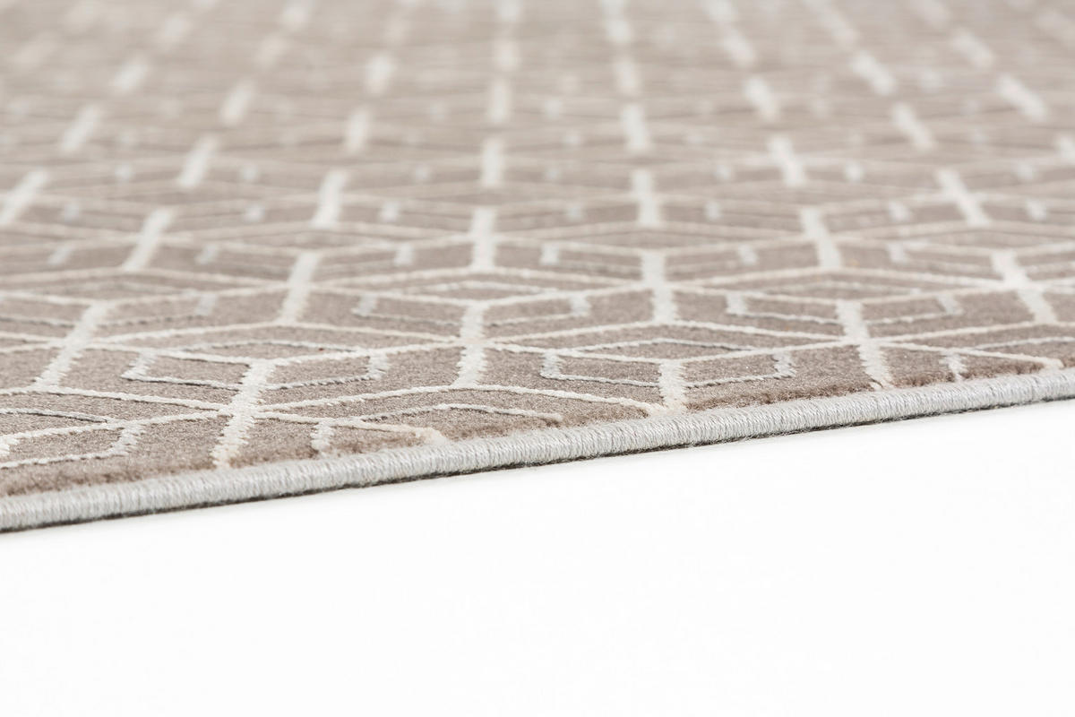 WEBTEPPICH 200/300 cm Metric Taupe  - Taupe, Design, Textil (200/300cm) - Joop!