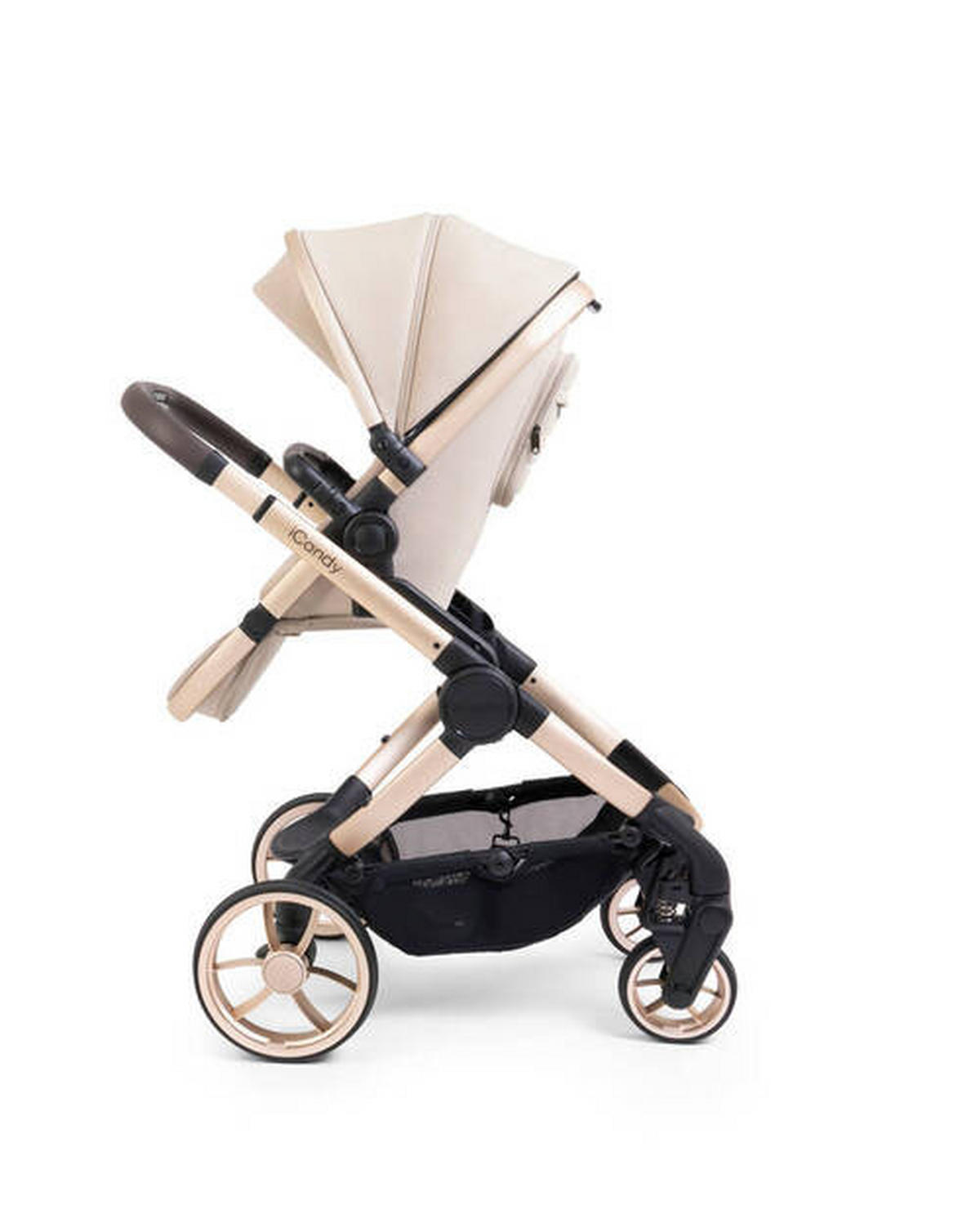 DJEČJA KOLICA  PEACH 7  - bež/zlatne boje, Basics, tekstil/plastika (75/55/39cm) - ICANDY
