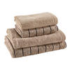 FROTTIERSET Sandfarben 4-teilig  - Sandfarben, Basics, Textil - Cawoe