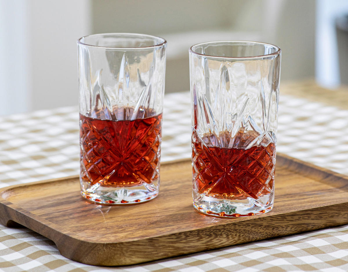 GLÄSERSET  6-teilig  - Transparent, Basics, Glas (7,7/13,8cm) - Echtwerk