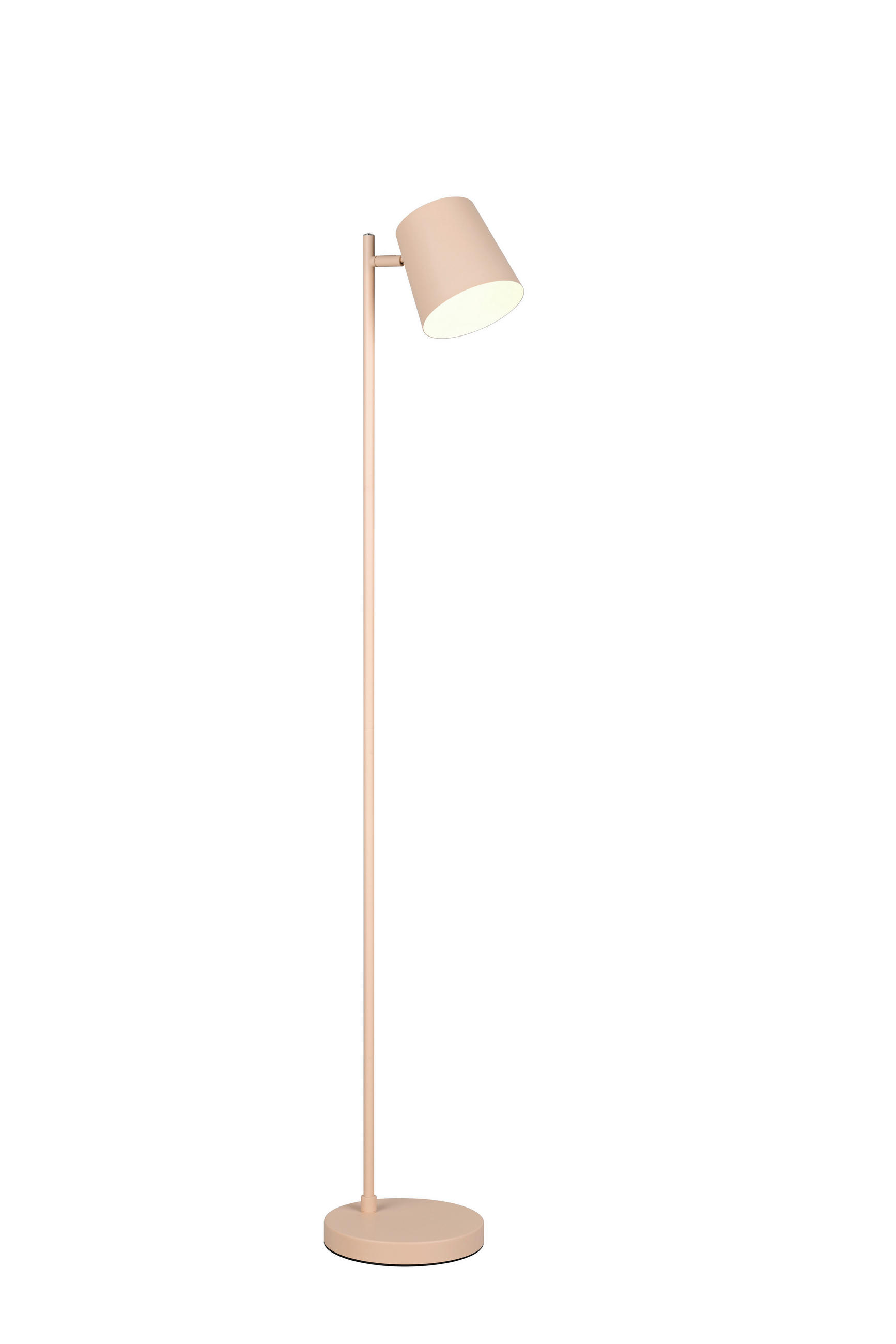 PORTABEL GOLVLAMPA 20/125 cm    - vit/sandfärgad, Klassisk, metall (20/125cm)