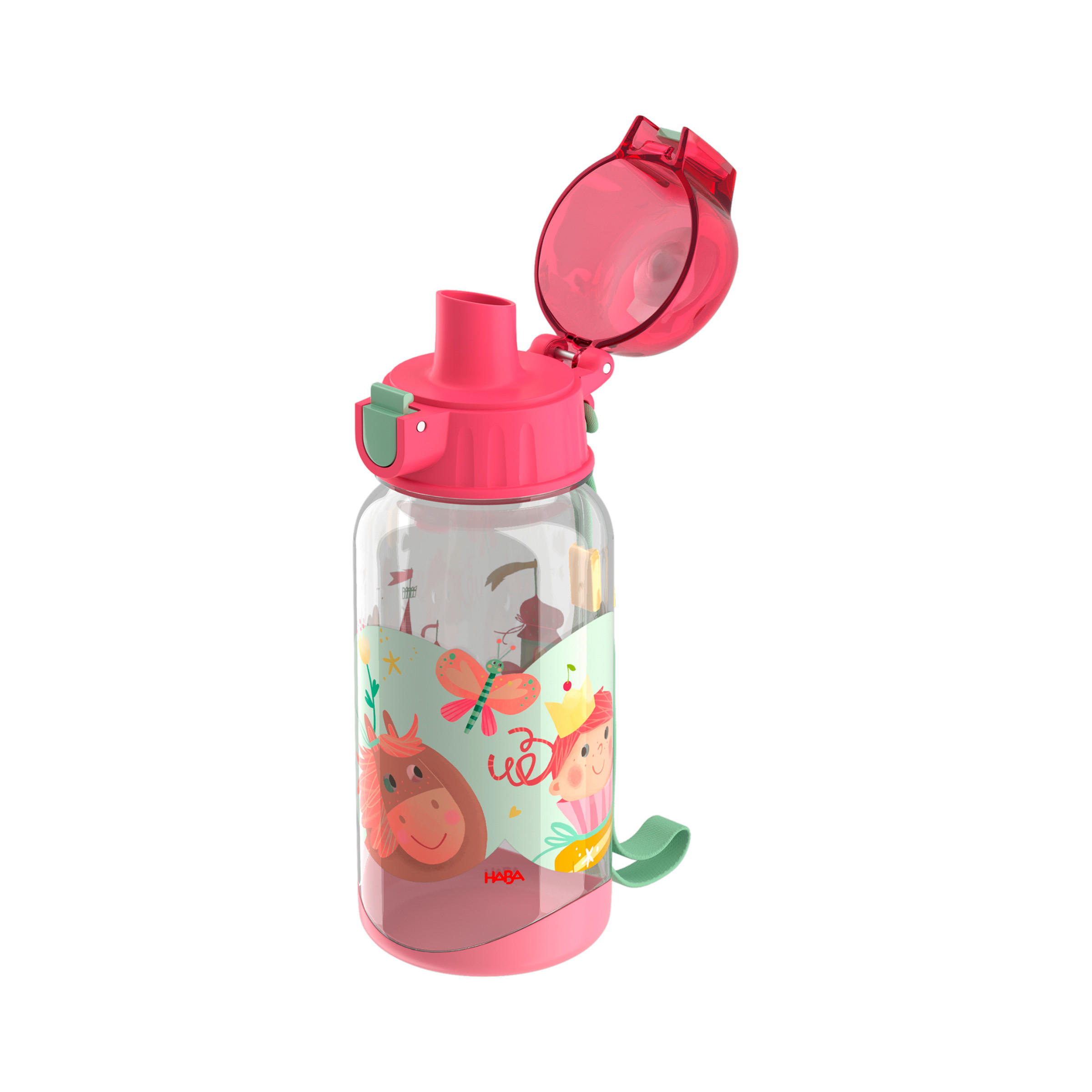 KINDERTRINKFLASCHE  - Multicolor, Basics, Kunststoff (6,7/18cm) - Haba