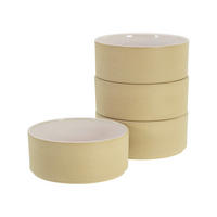 MÜSLISCHALENSET Futuro 4-teilig 14 cm  - Beige/Weiß, Basics, Keramik (14cm) - Creatable