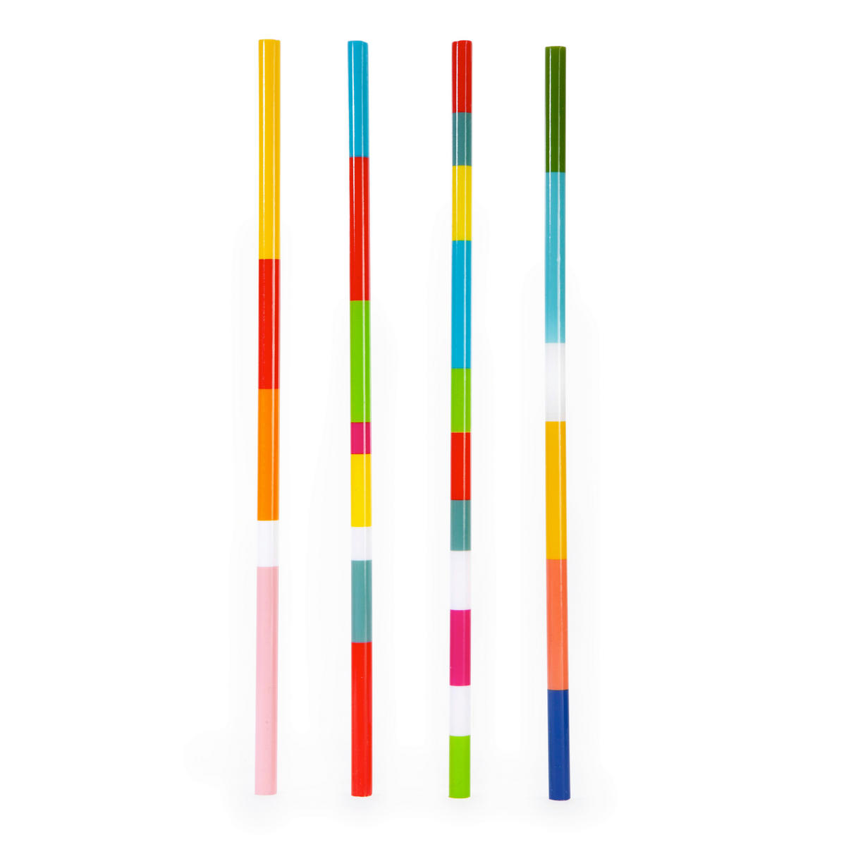 SZÍVÓSZÁL - lila/bordó, Basics, műanyag (1/31/10cm) - Kikkerland