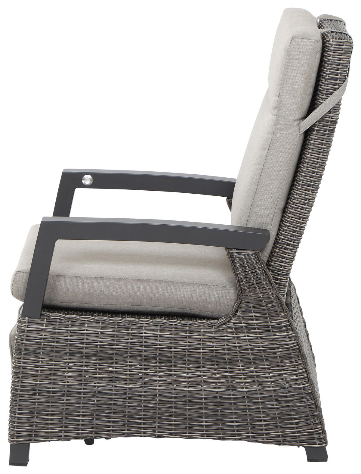 LOUNGEGARNITUR 4-teilig   72/103/160 cm Aluminium  - Basics, Keramik/Kunststoff (72/103/160cm) - Siena Garden