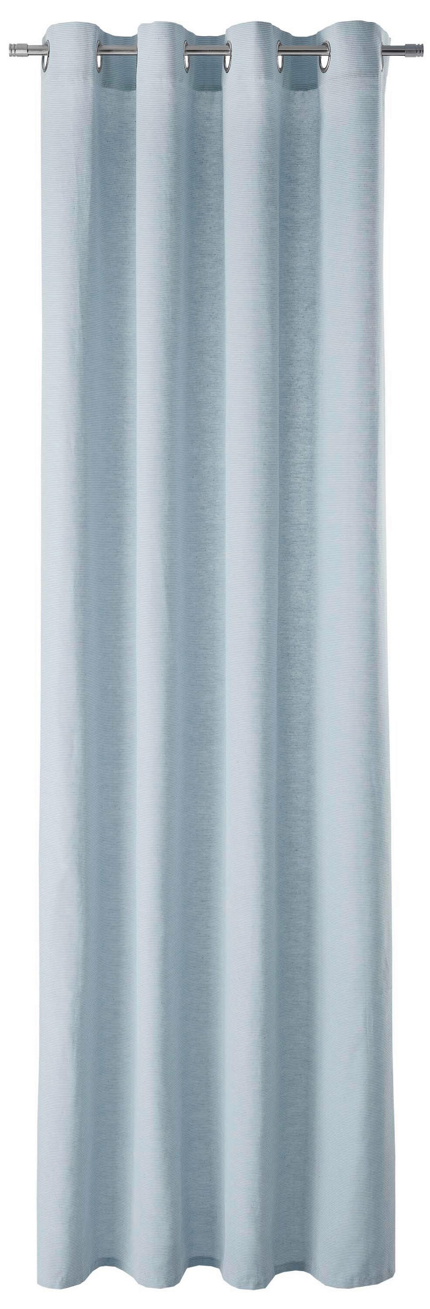 RINGLIS FÜGGÖNY részben fényzáró  - világoskék, Basics, textil (140/250cm) - Esprit