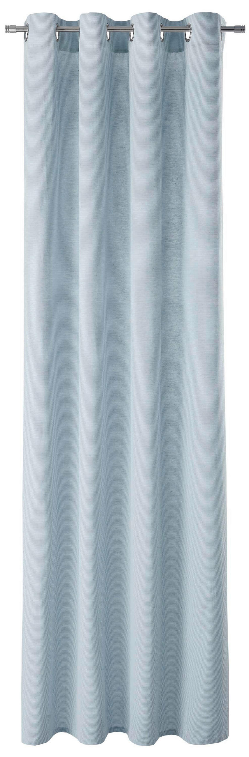 RINGLIS FÜGGÖNY részben fényzáró  - világoskék, Basics, textil (140/250cm) - Esprit