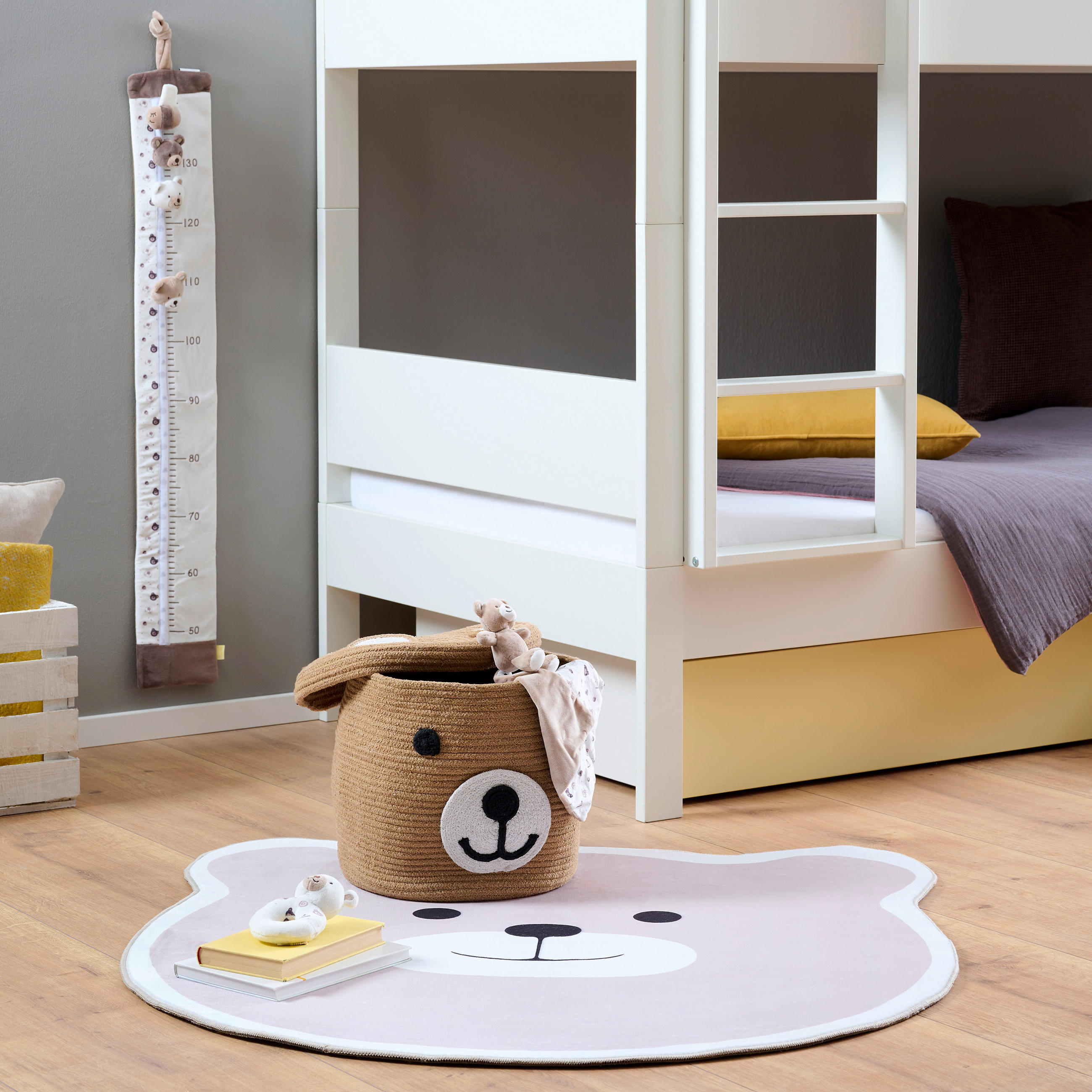 MÄTSTICKA - beige/brun, Basics, textil (100cm) - Patinio
