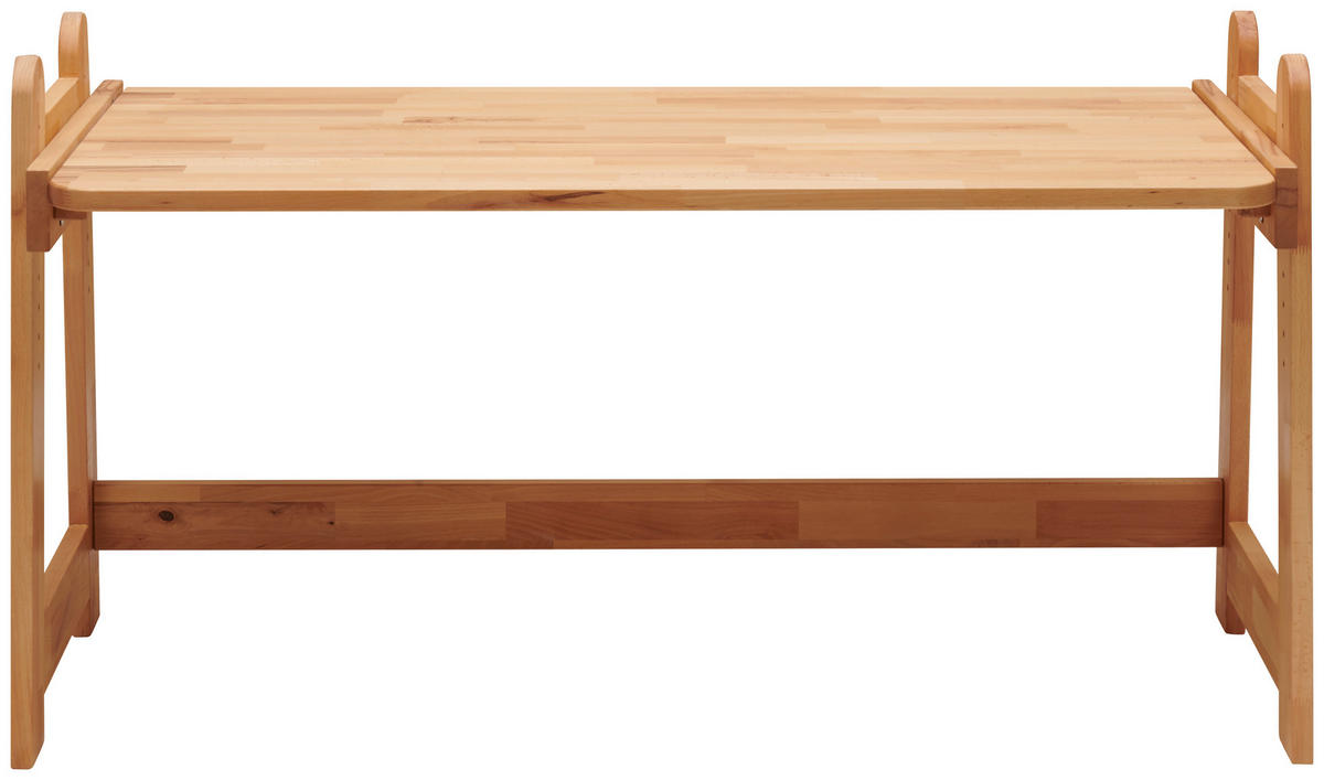 PISAĆI STOL ZA MLADE - jezgra bukve, Natur, drvo (140/70/75cm) - MID.YOU