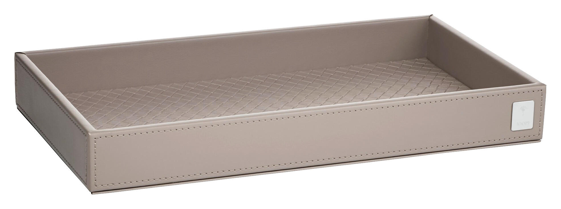 TABLETT Kunststoff  - Beige/Grau, Design, Kunststoff (28/3,5/15cm) - Joop!