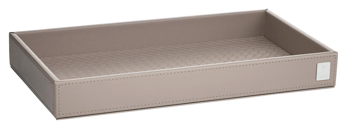 TABLETT Kunststoff  - Beige/Grau, Design, Kunststoff (28/3,5/15cm) - Joop!