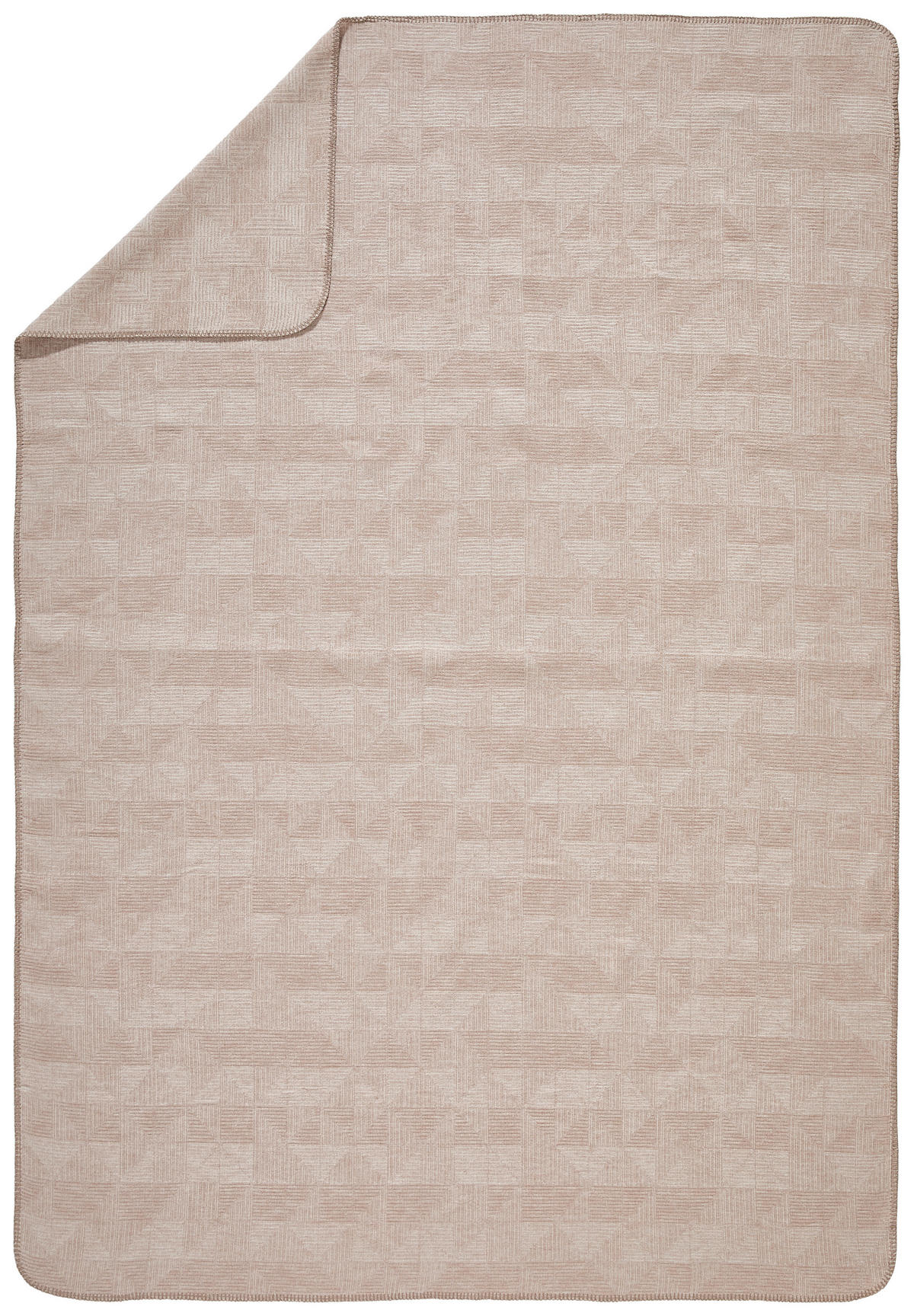 WOHNDECKE Aurora 150/200 cm  - Perlmutt, Basics, Textil (150/200cm) - Bio:Vio