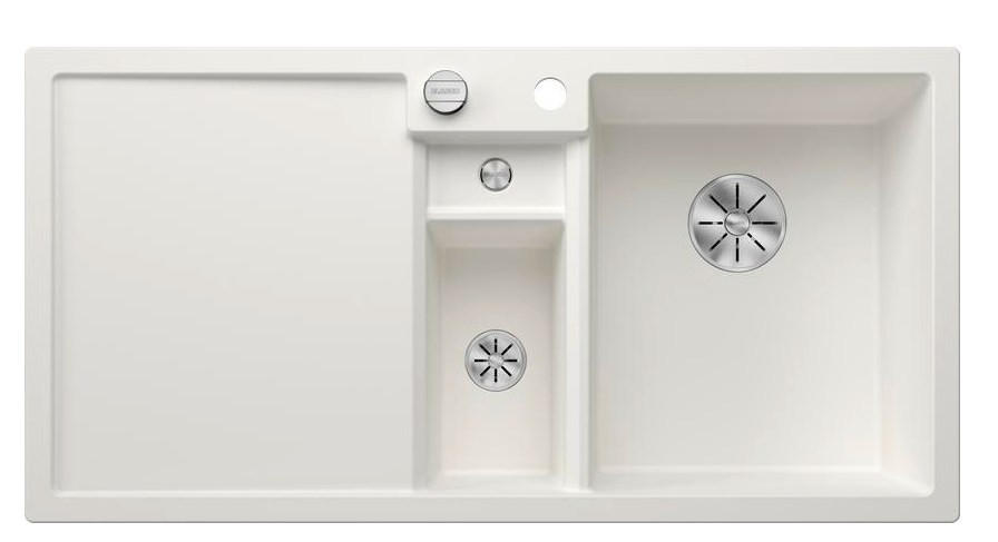 SPÜLE 523348  - Weiß, Basics, Stein (100/19/51cm) - Blanco