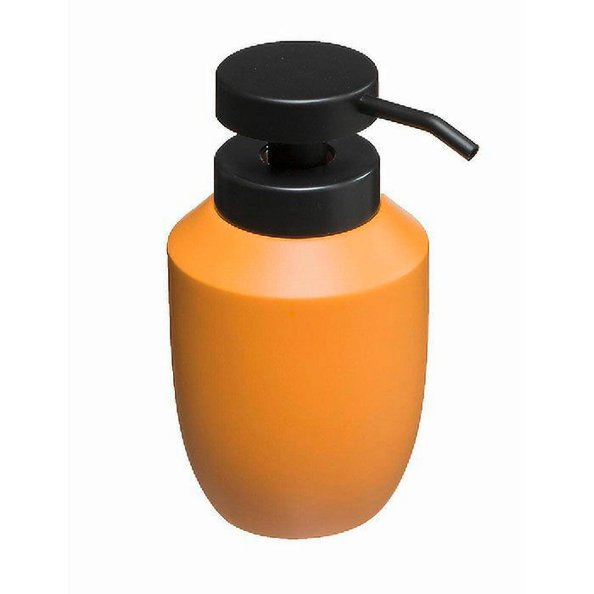DOZATOR ZA TEČNI SAPUN  crna, tamnožuta  plastika  - tamnožuta/crna, Osnovno, plastika (8/15cm) - Homeware