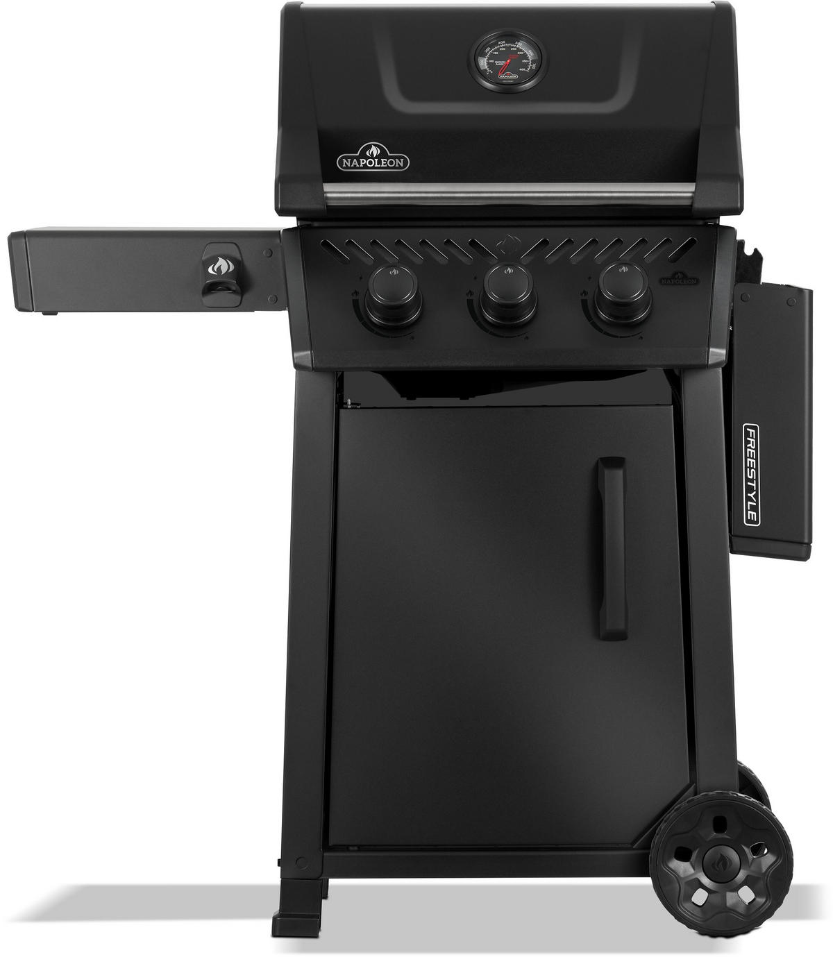 PLINSKI ROŠTILJ F365DPK FREEST  crna  - crna, Basics, metal (64/124/76cm) - Napoleon