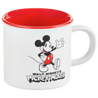 KAFFEETASSE Mickey Mouse 315 ml  - Rot/Schwarz, Basics, Keramik (315ml) - Disney