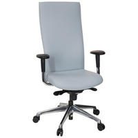 OTOČNÁ ŽIDLE, plochá tkanina, šedá - šedá/barvy hliníku, Moderní, kov/textil (58/131/54cm) - MID.YOU