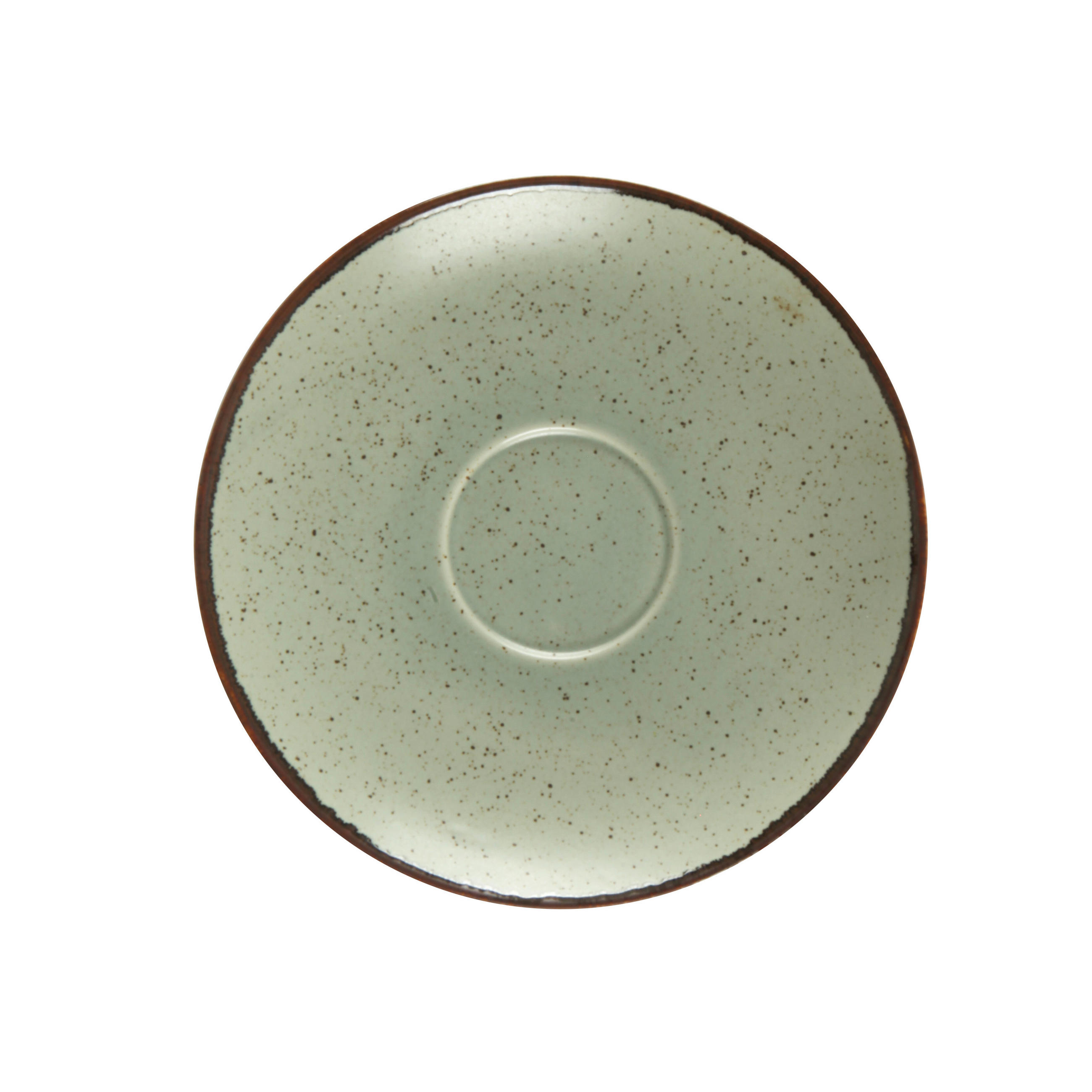 ESPRESSO-UNTERTASSE FARMHOUSE 13 cm  - Grün, Design, Keramik (13cm) - Landscape