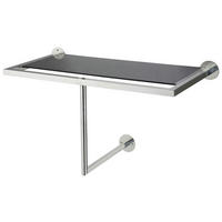 WANDGARDEROBE  in  - Design, Glas/Metall (65/20,5/30cm)