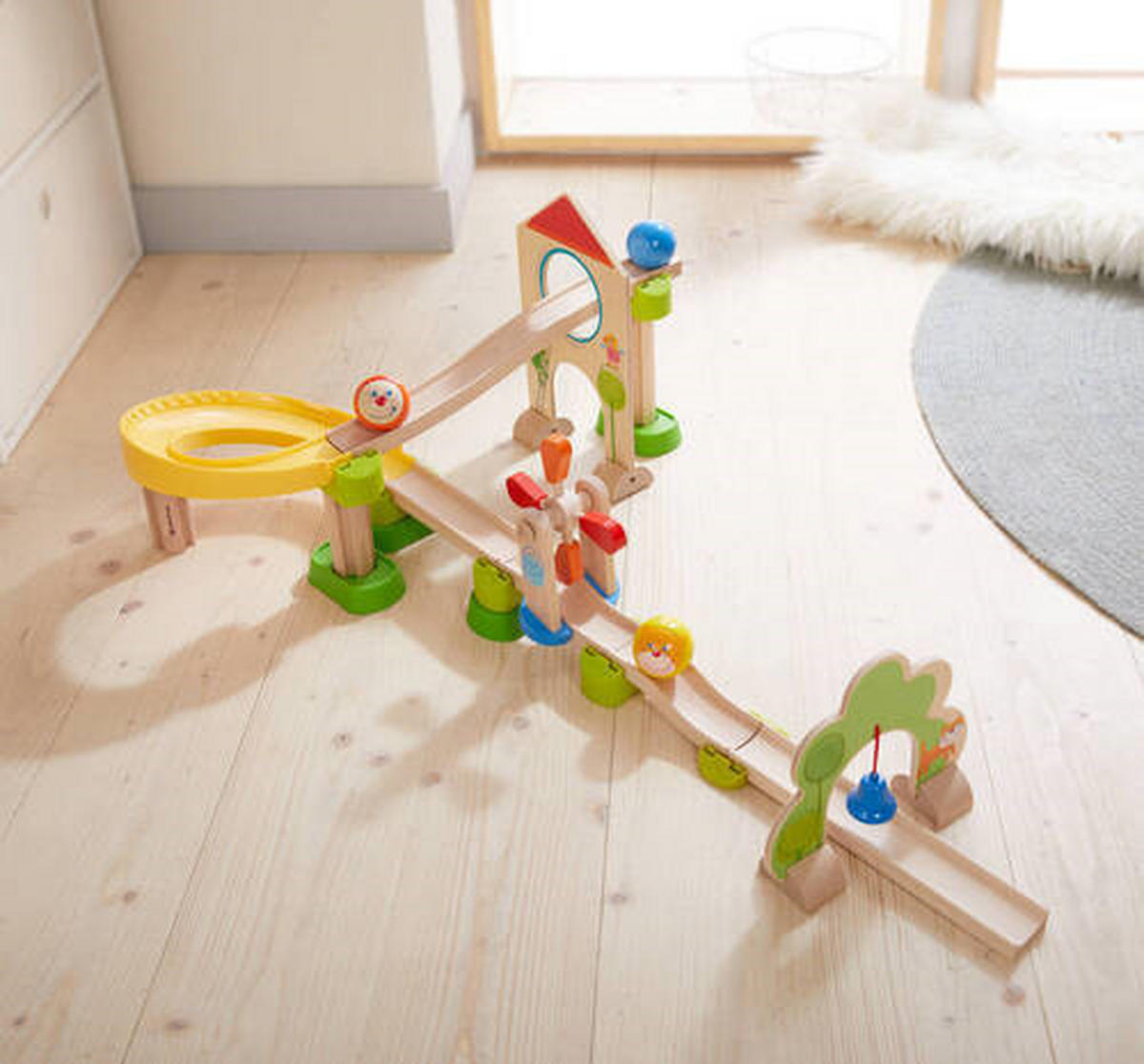 KUGELBAHN - Multicolor, Basics, Holz/Kunststoff - Haba