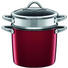 PASTATOPF Edelstahl 8,5 L - Rot, Basics, Glas/Metall (24cm) - Silit PASTATOPF Edelstahl 8,5 L - Rot, Basics, Glas/Metall (24cm) - Silit
