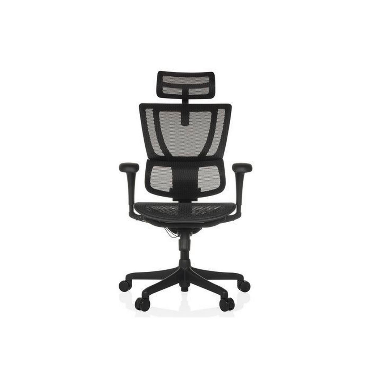 SNURRSTOL  i nät svart  - svart, Modern, textil/plast (69/112 - 134/63cm) - MID.YOU