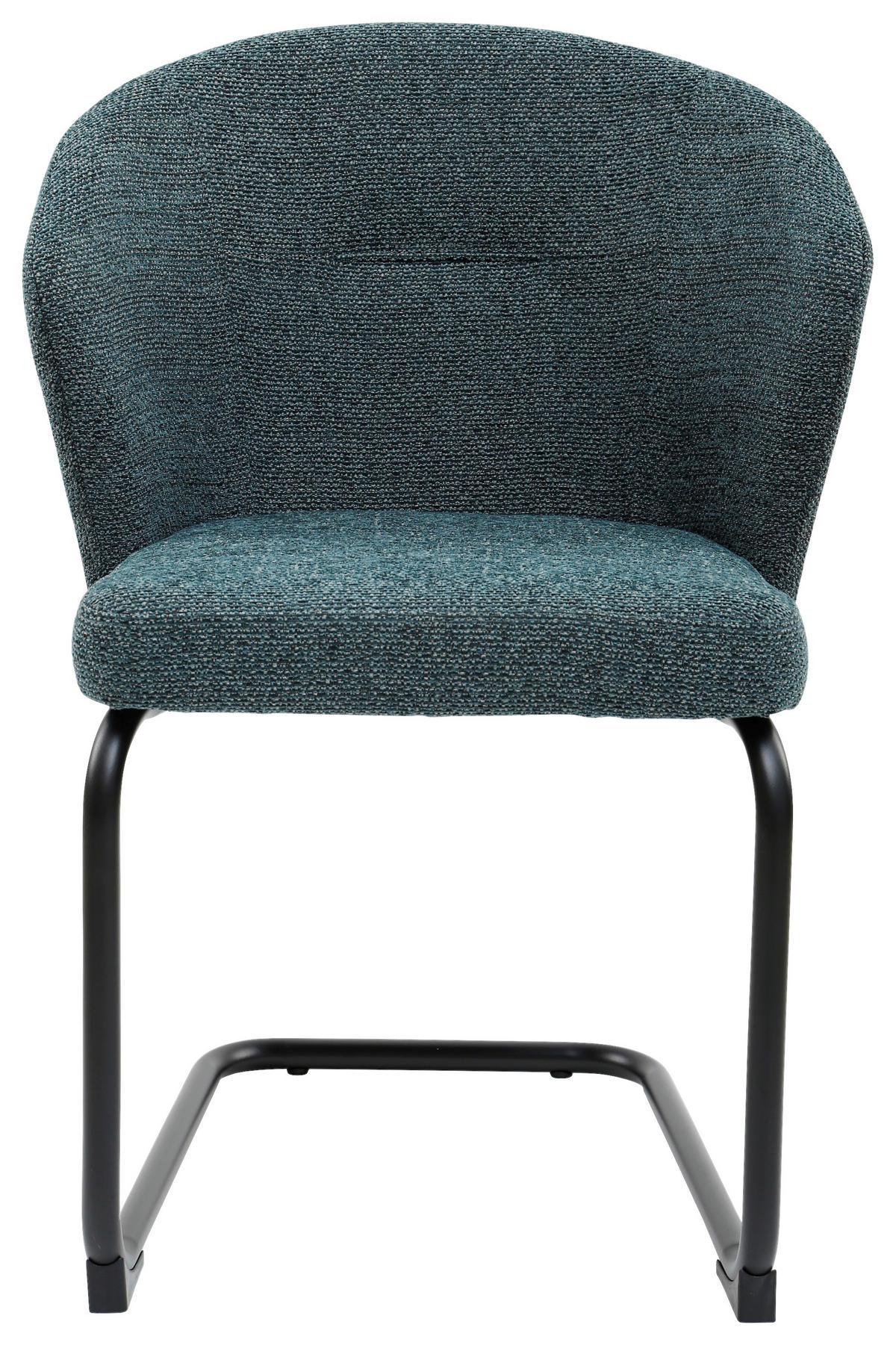 STUHL - Blau/Schwarz, Design, Textil/Metall (57/86/57,5cm) - Stylife